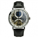 镂空自动机械表W60169G钢色黑带